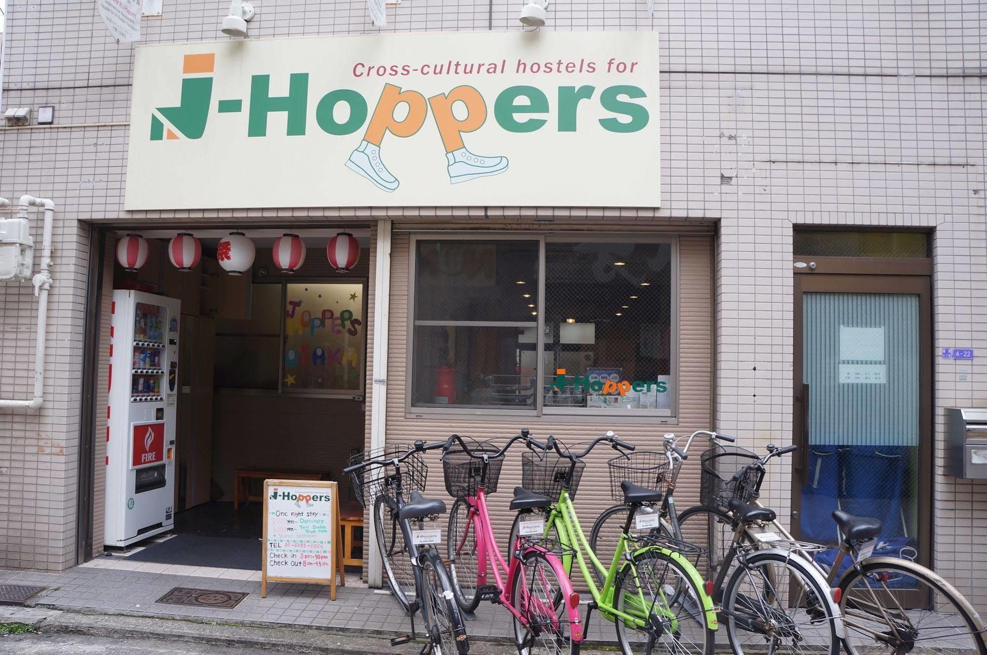 J-Hoppers Osaka Guesthouse Exterior photo